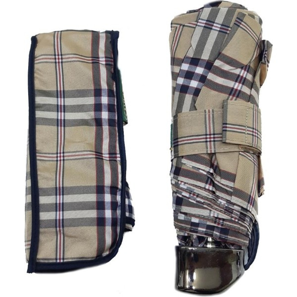 Baginn Snotline-April Mini Bayan Şemsiye Manuel Açılır-Kapanır 90 cm Çap Kapalı 20 cm Cep Boy Vizon Ekose Şemsiyeler Fiyatı