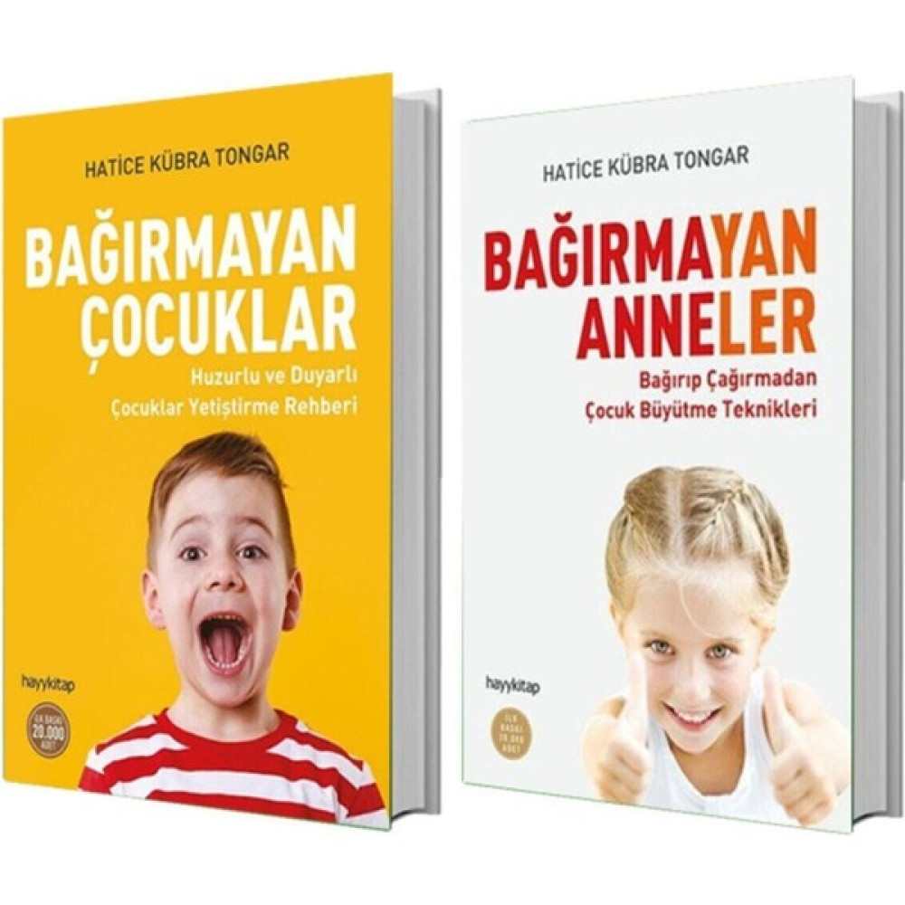 Bağırmayan Anneler + Bağırmayan Çocuklar - Hatice Kübra Tongar - Anonim Çeviri Romanlar Fiyatı