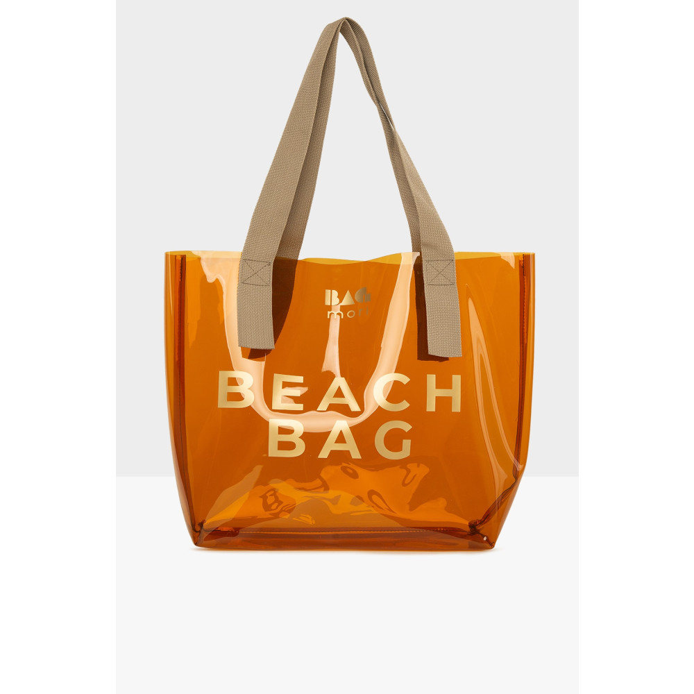 Bagmori Vizon Kadın Beach Bag Baskılı Şeffaf Plaj Çantası Bayan Çanta ve Cüzdan Fiyatı