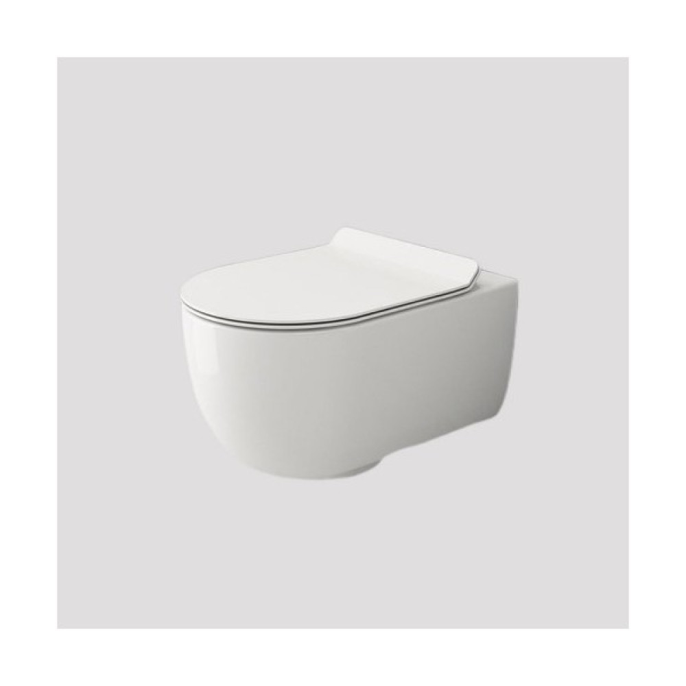 Bagno Bıanco parlak Beyaz Kanalsız Asma Klozet Klozet Fiyatı