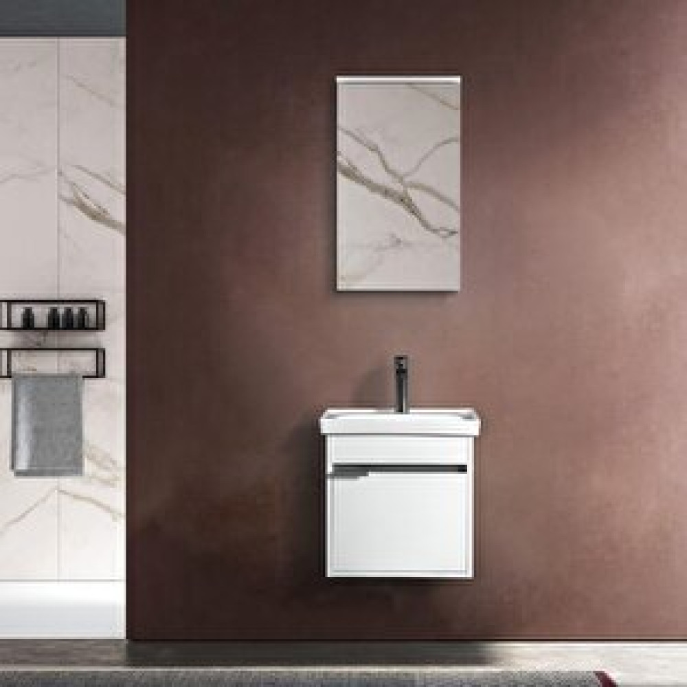 Bagnora Mare 50 Cm Mdf Beyaz Banyo Dolabı Takımı Banyo Dolabı / Mobilyası Fiyatı