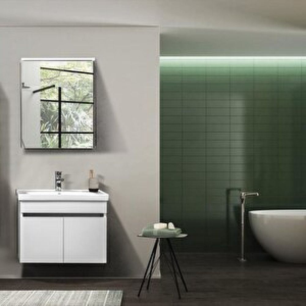 Bagnora Perge 55 Cm Mdf Beyaz Banyo Dolabı Takımı Banyo Dolabı / Mobilyası Fiyatı