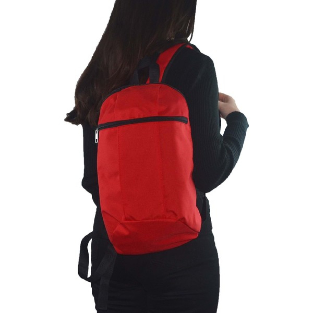 Bagorama Kadın Kumaş 10L Basic Spor Sırt Çantası - Kırmızı Bayan Sırt Çantası Fiyatı