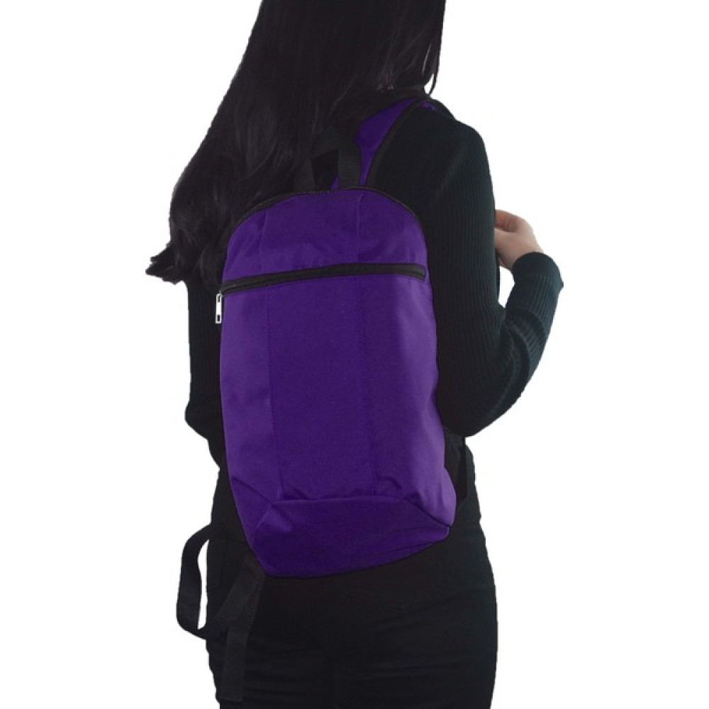 Bagorama Kadın Kumaş 10L Basic Spor Sırt Çantası - Mor Bayan Sırt Çantası Fiyatı