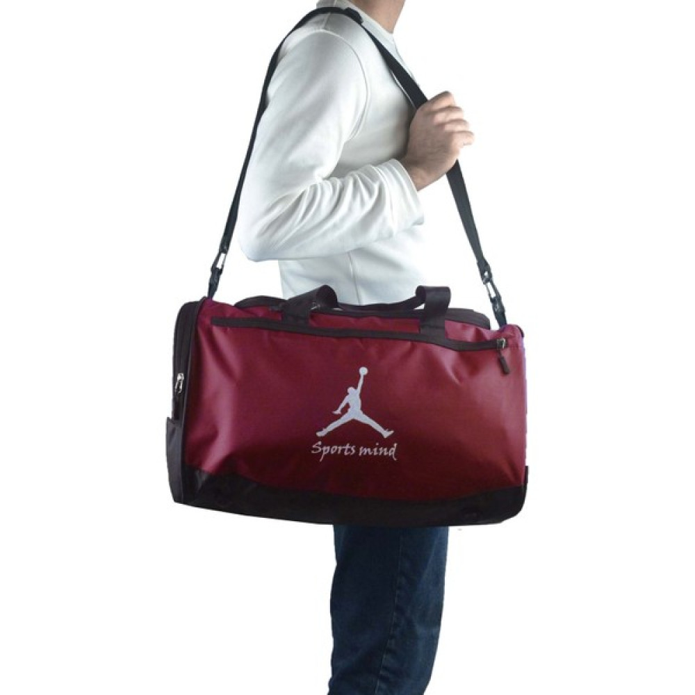 Bagorama Kumaş 46 cm Seyahat Spor Fitness Omuz Çantası - Kırmızı Oto Boyaları Fiyatı
