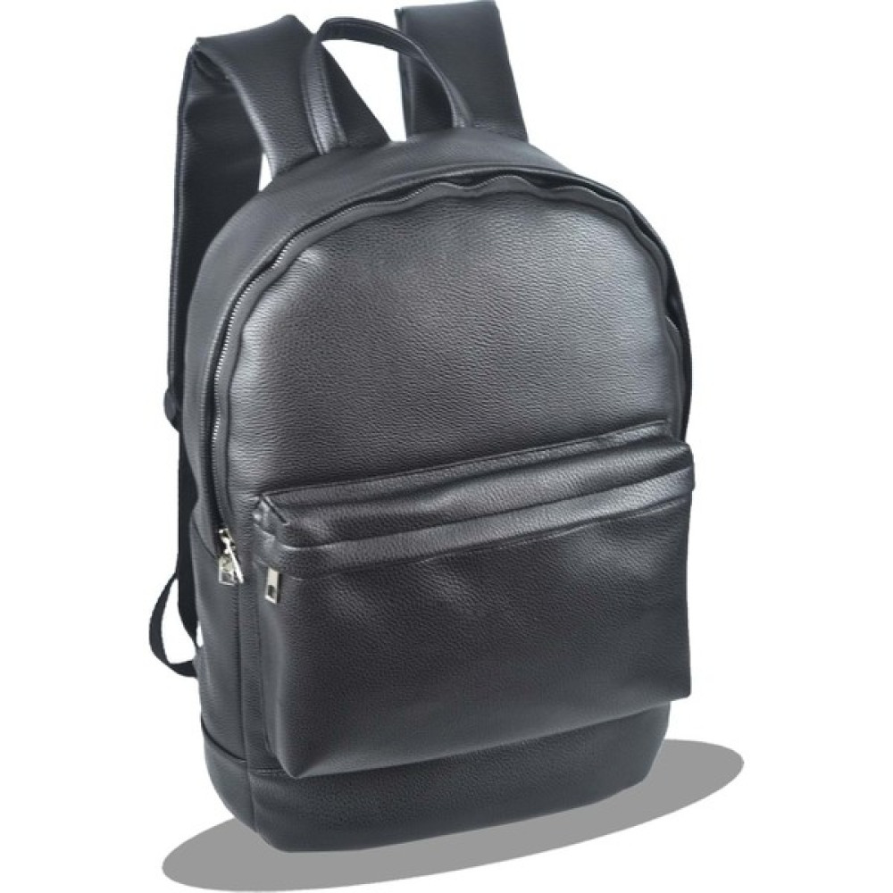Bagorama Suni Deri Siyah Evrak ve Laptop Sırt Çantası - Siyah Erkek Sırt Çantası Fiyatı
