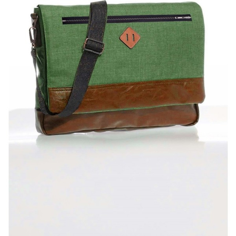 Bagorama Unisex 15 Inch Laptop, Çapraz Ve Omuz Postacı Çantası - Yeşil Erkek Çanta ve Cüzdan Fiyatı