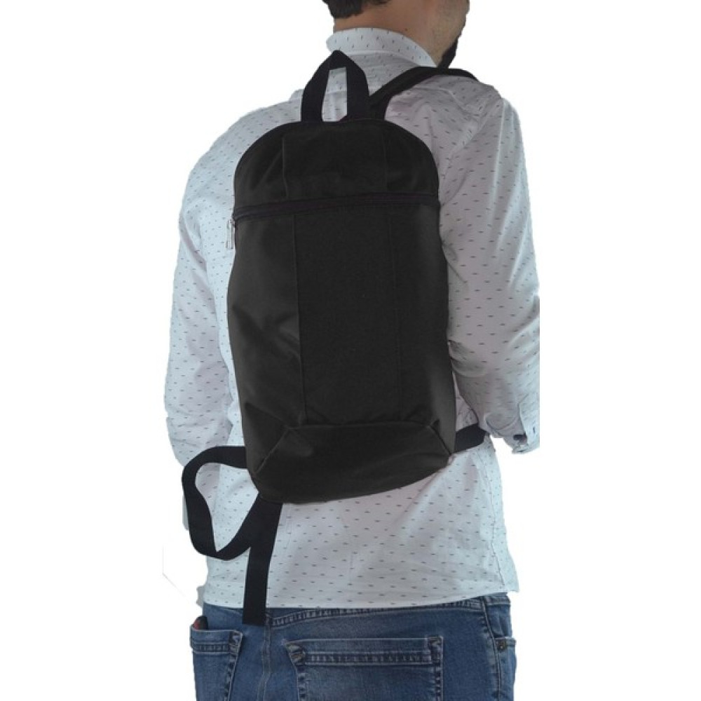 Bagorama Unisex Kumaş 10L Basic Spor Sırt Çantası - Siyah Erkek Sırt Çantası Fiyatı