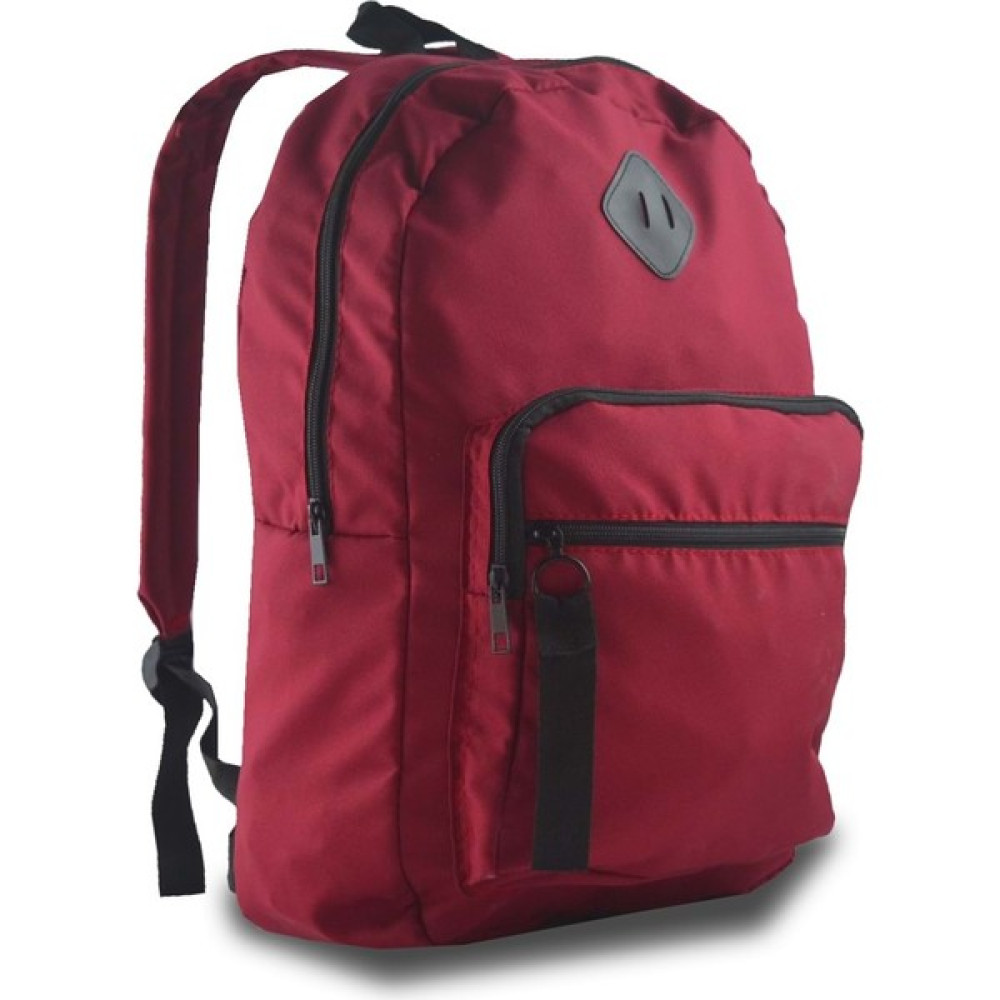 Bagorama Unisex Laptop Bölmeli Kumaş Sırt Çantası - Bordo Erkek Sırt Çantası Fiyatı