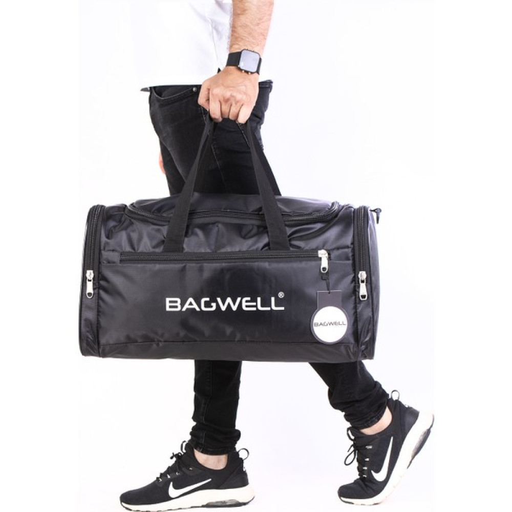 Bagwell Yeni Sezon Büyük Boy Siyah Spor Ve Seyahat Çantası Sırt Çantası (Outdoor) Fiyatı