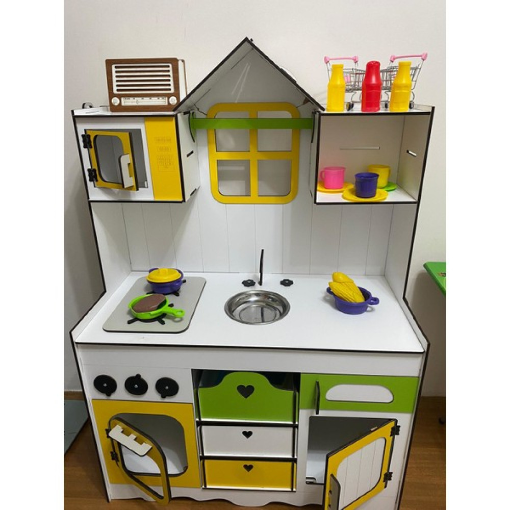Bahadır Grup Ahşap Mutfak SETİ120 x 80 cm Oyuncak Fiyatı