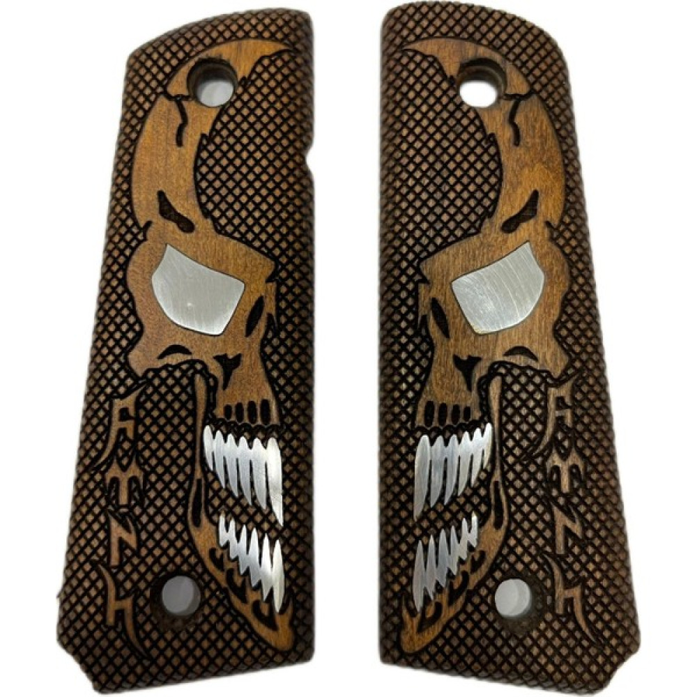 Bahadır Silahçılık COLT1911- Zig M1911 Kurukafa Kabze(Gümüş) COLT1911- Zig M1911 Kurukafa Kabze(Gümüş) - Kahverengi - Özel Üretim Oto Boyaları Fiyatı