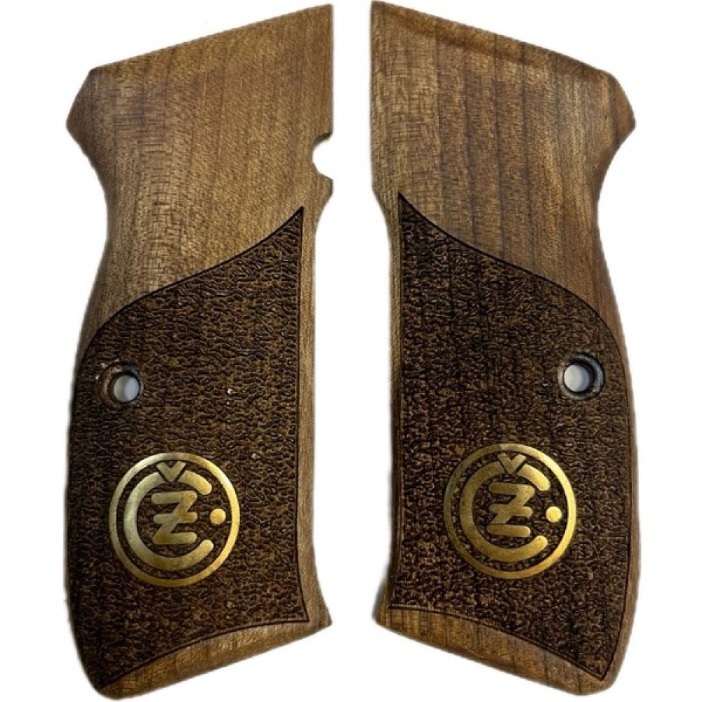 Bahadır Silahçılık Cz 75 Ahşap Metal Logolu Noktalı Kabze - 1 - Kahverengi Oto Boyaları Fiyatı