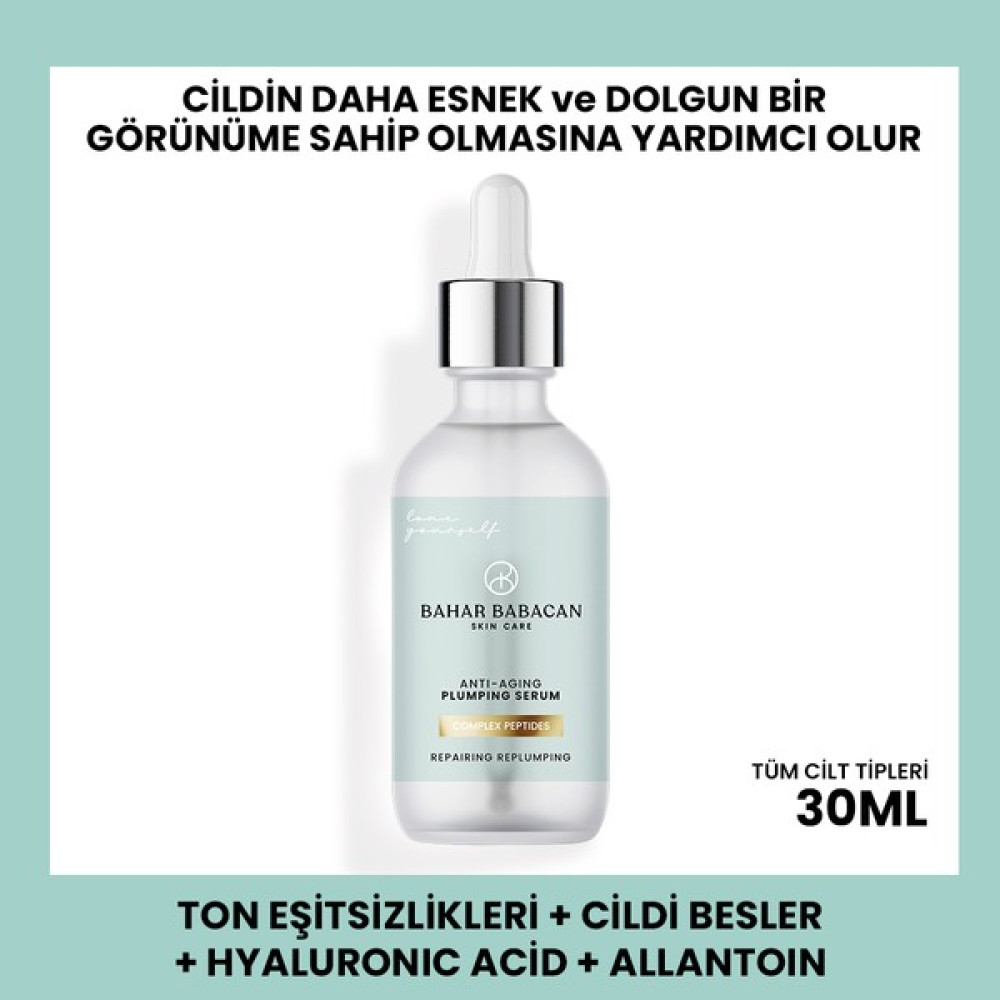 Bahar Babacan Cilt Tonu Eşitsizlikleri Giderici Nemlendirici Etkili Cilt Dolgunlaştırıcı Serum 30ml Anti-Aging / Yaşlanma Karşıtı Fiyatı