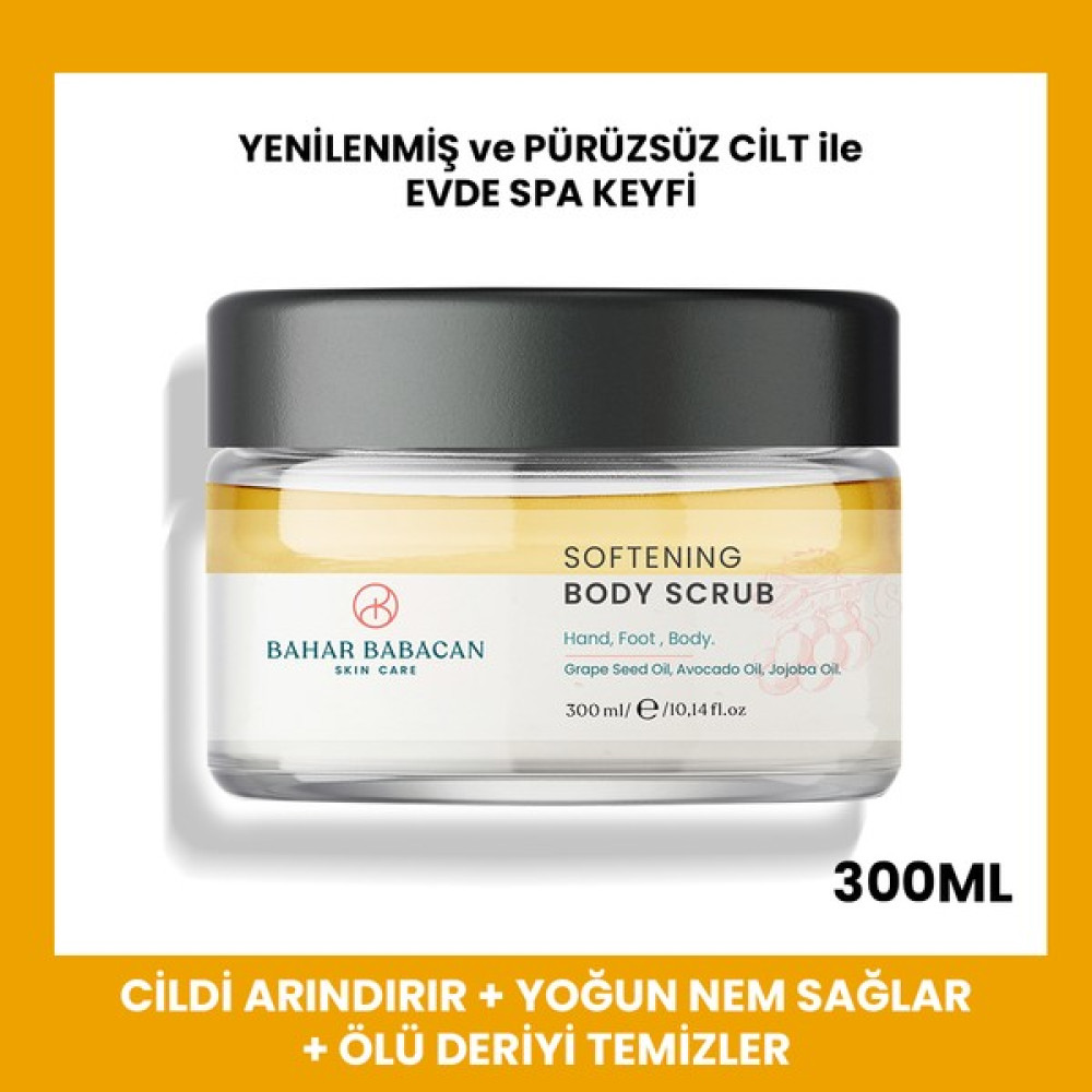 Bahar Babacan Jojoba Yağı Özütü Ve Mineral Tuzlu Yumuşatıcı Etkili El Ayak Vücut Peelingi 300ml Vücut Bakımı Fiyatı