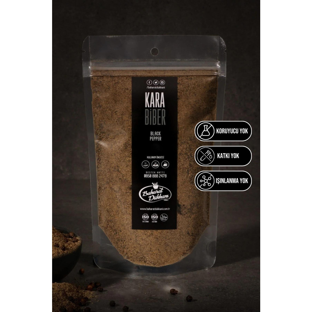 Baharat Dükkanı 1964 Karabiber (Öğütülmüş) 60gr Baharat Fiyatı