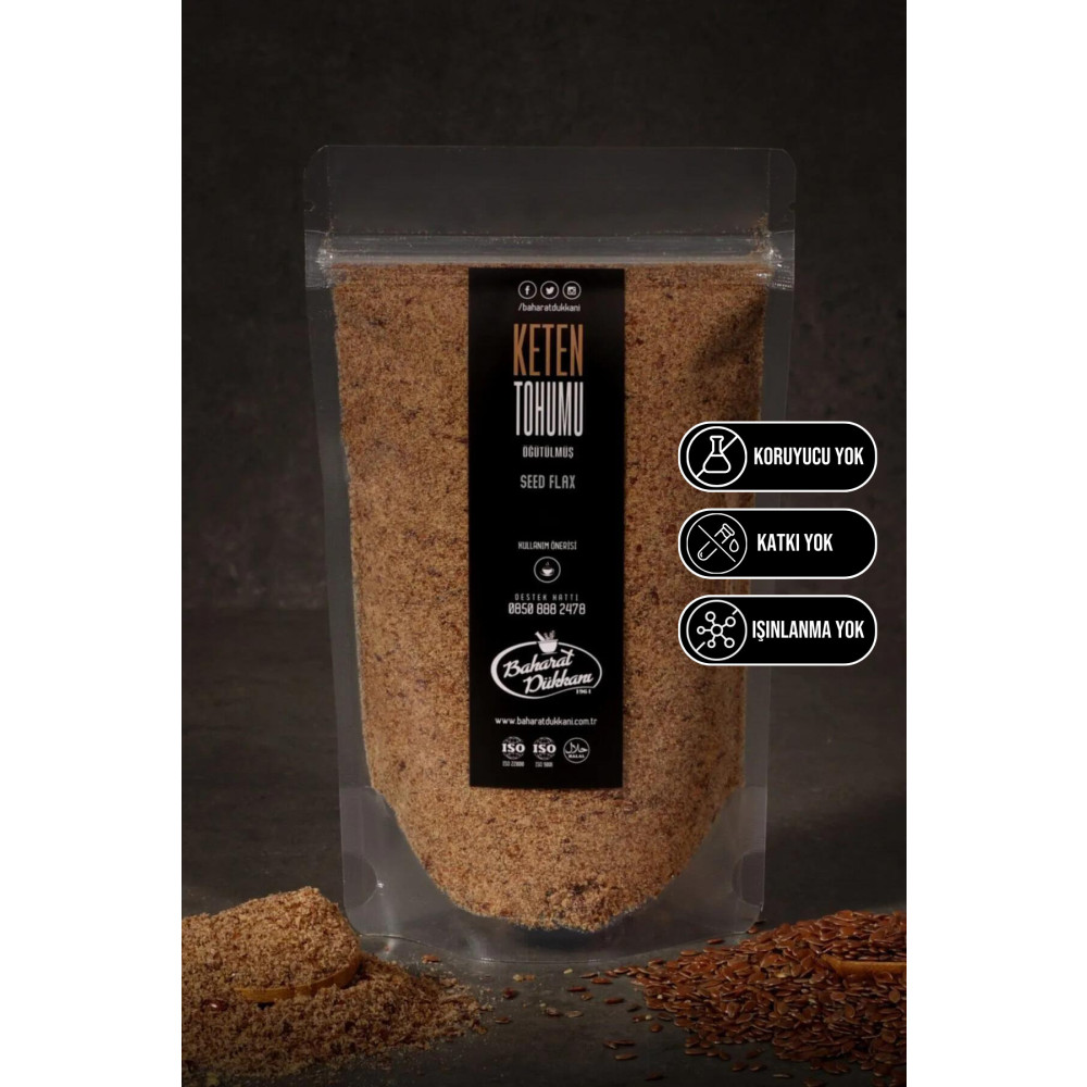 Baharat Dükkanı Keten Tohumu (Öğütülmüş) 100gr Baharat Fiyatı