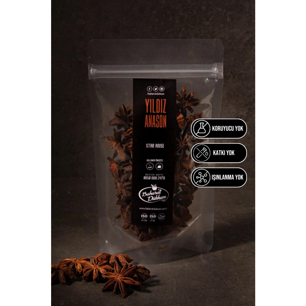 Baharat Dükkanı Yıldız Anason 30gr Baharat Fiyatı