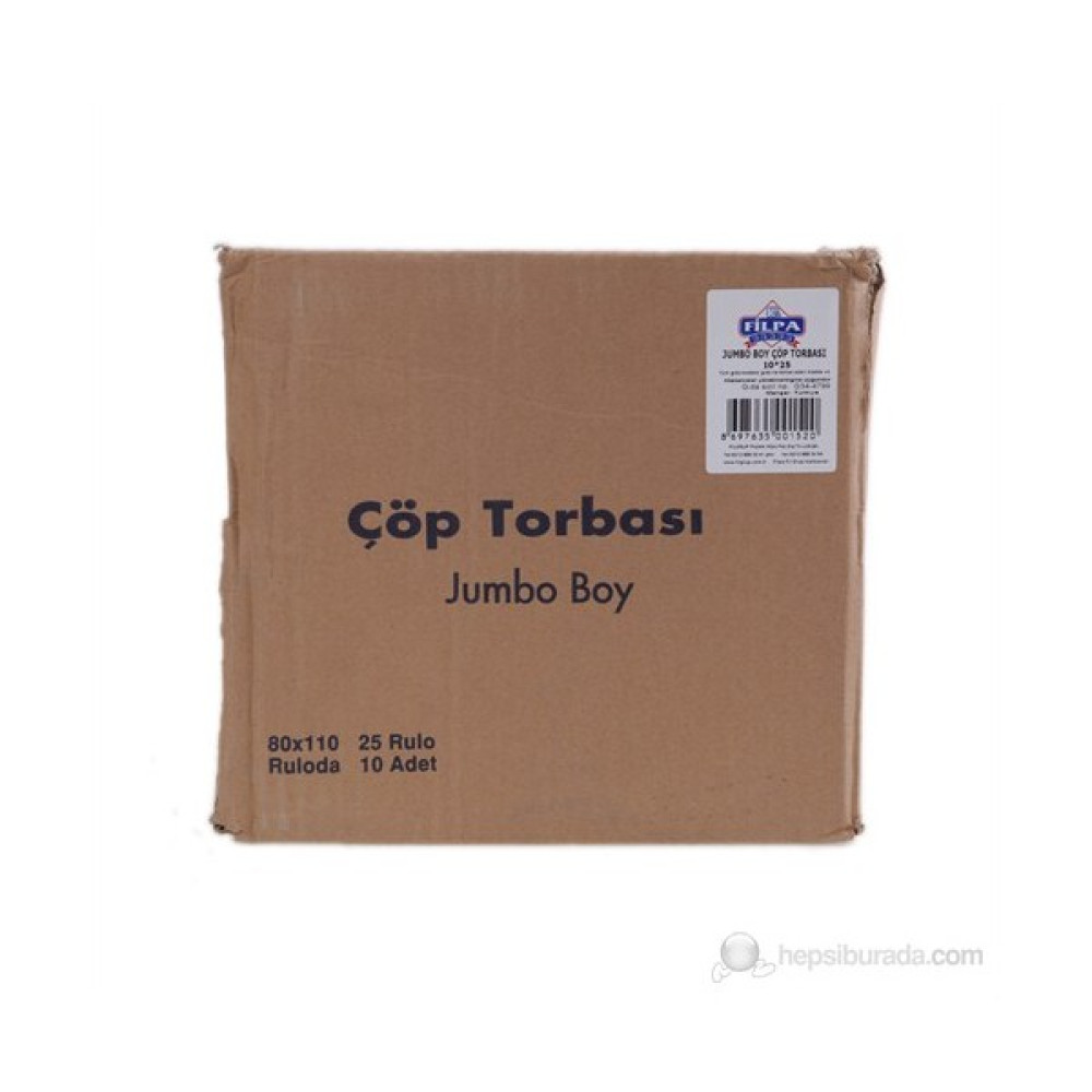 Bahat Tedarik Jumbo Boy Çöp Poşeti Koli'De 25 Rulo Oto Boyaları Fiyatı
