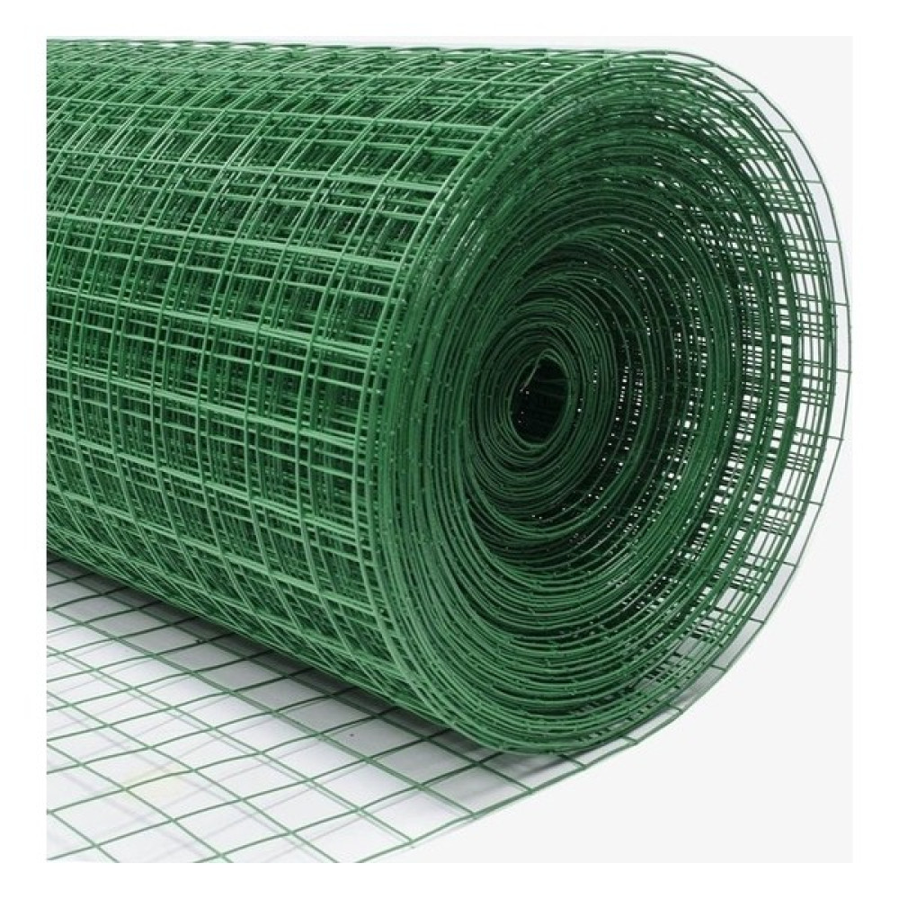 Bahçeciler Pvc Kaplı Puntalı Tel Bahçe Çit Tel Göz Aralığı 25X25 1m x 2 mm x 25 M - 1 m x 2 mm x 25 m Bahçe Çiti Fiyatı