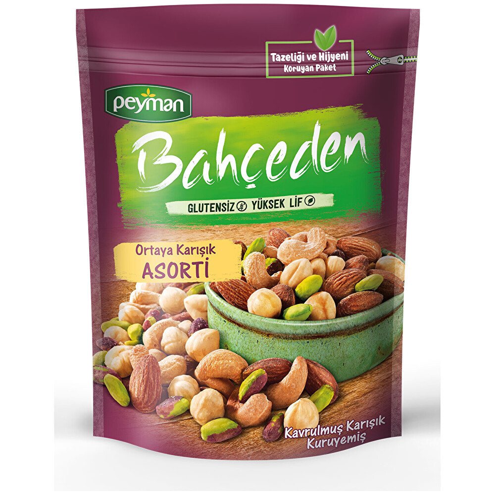 Bahçeden Ortaya Karışık Asorti 140 G Kuruyemiş Fiyatı