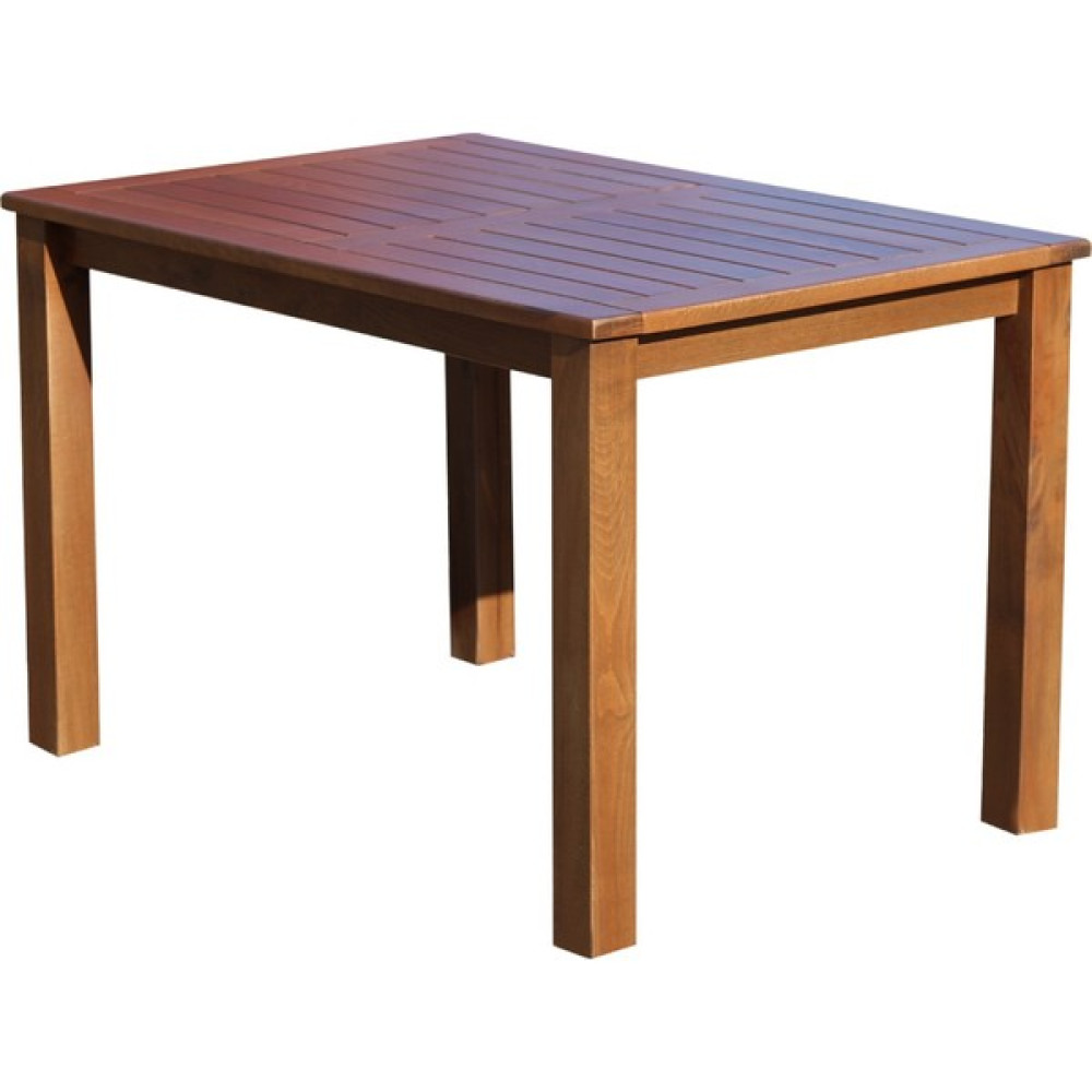 Bahçeme Ahşap Bahçe Balkon Mutfak Masası -Bodrum 4 Ayak 80X120 - 80 x 120 cm - Kahverengi Bahçe Masası Fiyatı