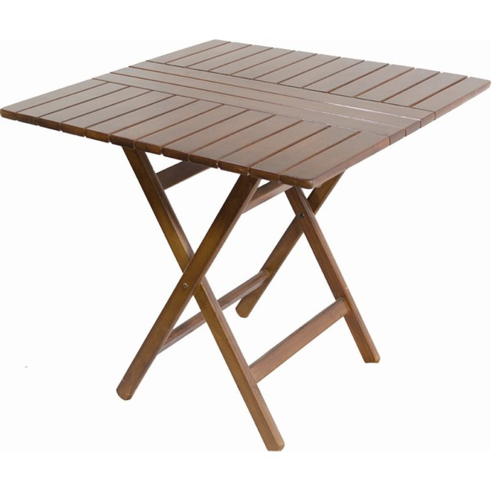 Bahçeme Ahşap Bahçe Balkon Mutfak Masası -Kaş Katlanabilir 60x60 Bahçe Masası Fiyatı
