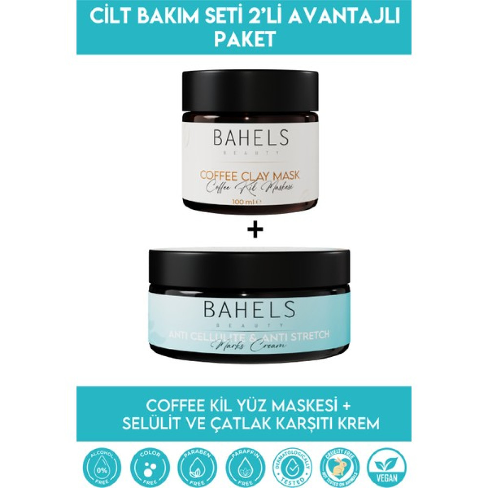 Bahels Kremi, Coffee Kil Yüz Maskesi Cilt Bakım Seti Maskeler Fiyatı