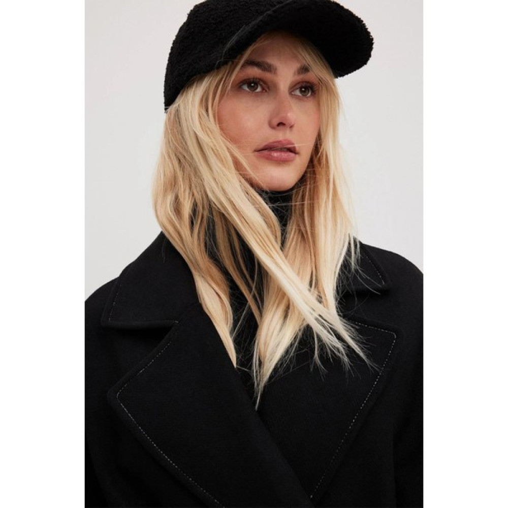 Bahels Trend Teddy Peluş Siyah Cap Şapka Kadın Şapkası Fiyatı