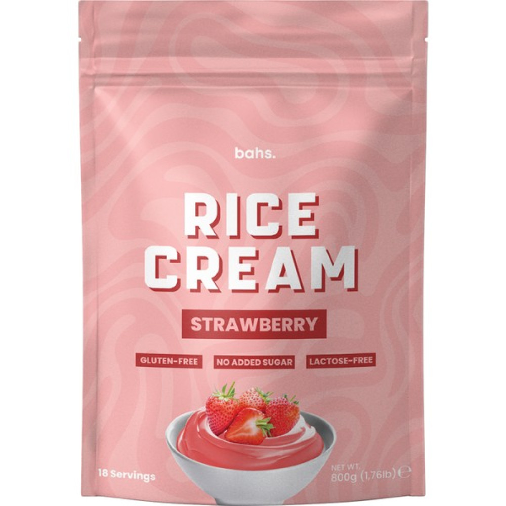 Bahs Rice Cream Strawberry - 800GR - 18 Servis Protein Tozları Fiyatı