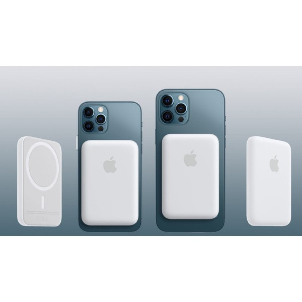 Baiztech Phone Uyumlu Magsafe Kablosuz 15W Şarj Wireless Şarj Cihazı Powerbank Magesafe - Beyaz Taşınabilir Şarj Cihazı - Powerbank Fiyatı