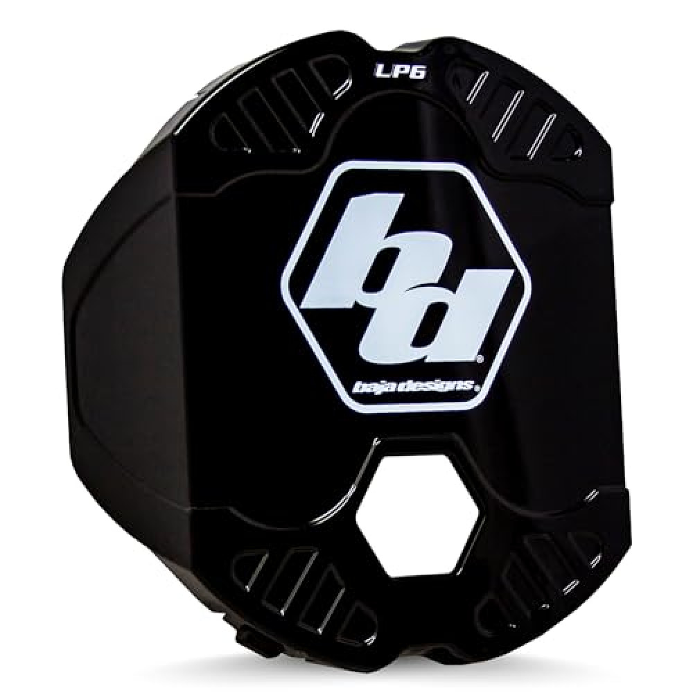 Baja Designs LP6 LED Light Rock Guard (Black)