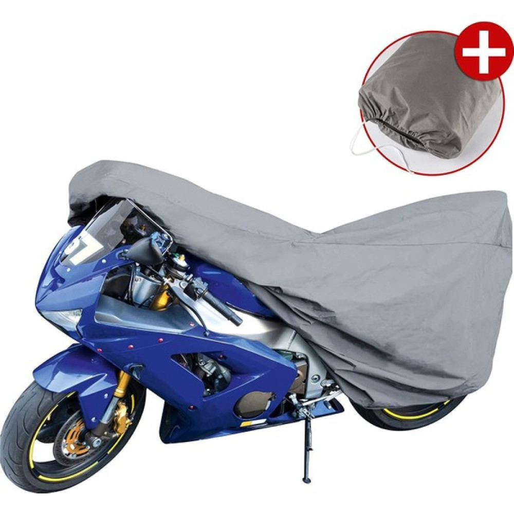 Bajaj  Dominar 250 D  Gri Su Geçirmez Miflonlu Motosiklet Brandası Koruyucu Motorsiklet Brandaları Fiyatı