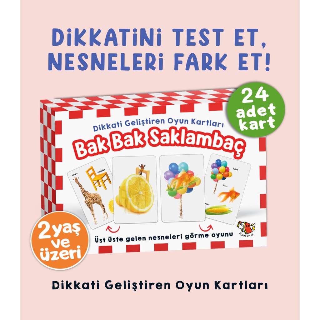 Bak Bak Saklambaç - Dikkati Geliştiren Oyun Kartları Diğer Fiyatı
