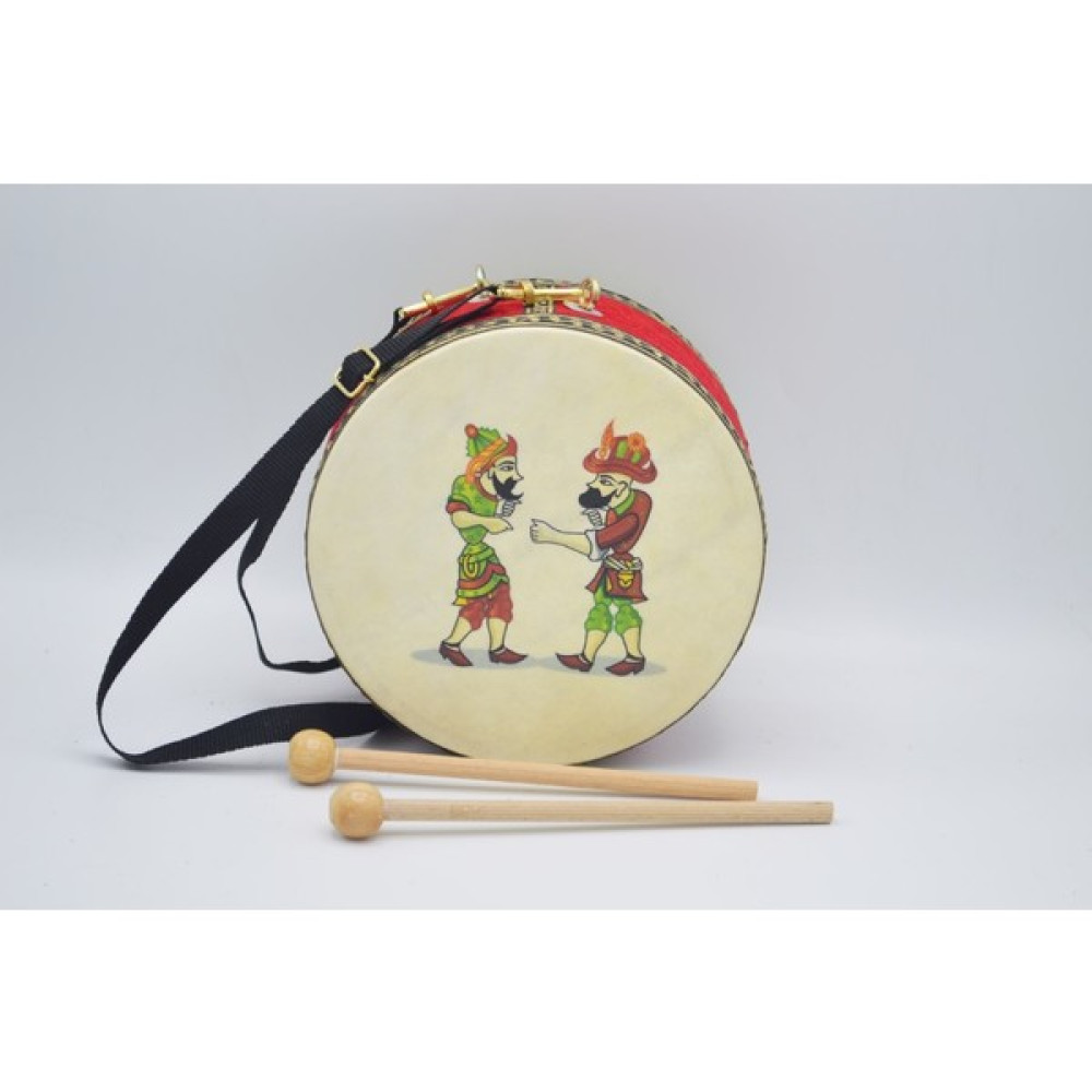 Bak Sepete Çocuk Ramazan Davulu Hacivat Karagöz Baskılı Kırmızı Eğitici Oyuncak Fiyatı