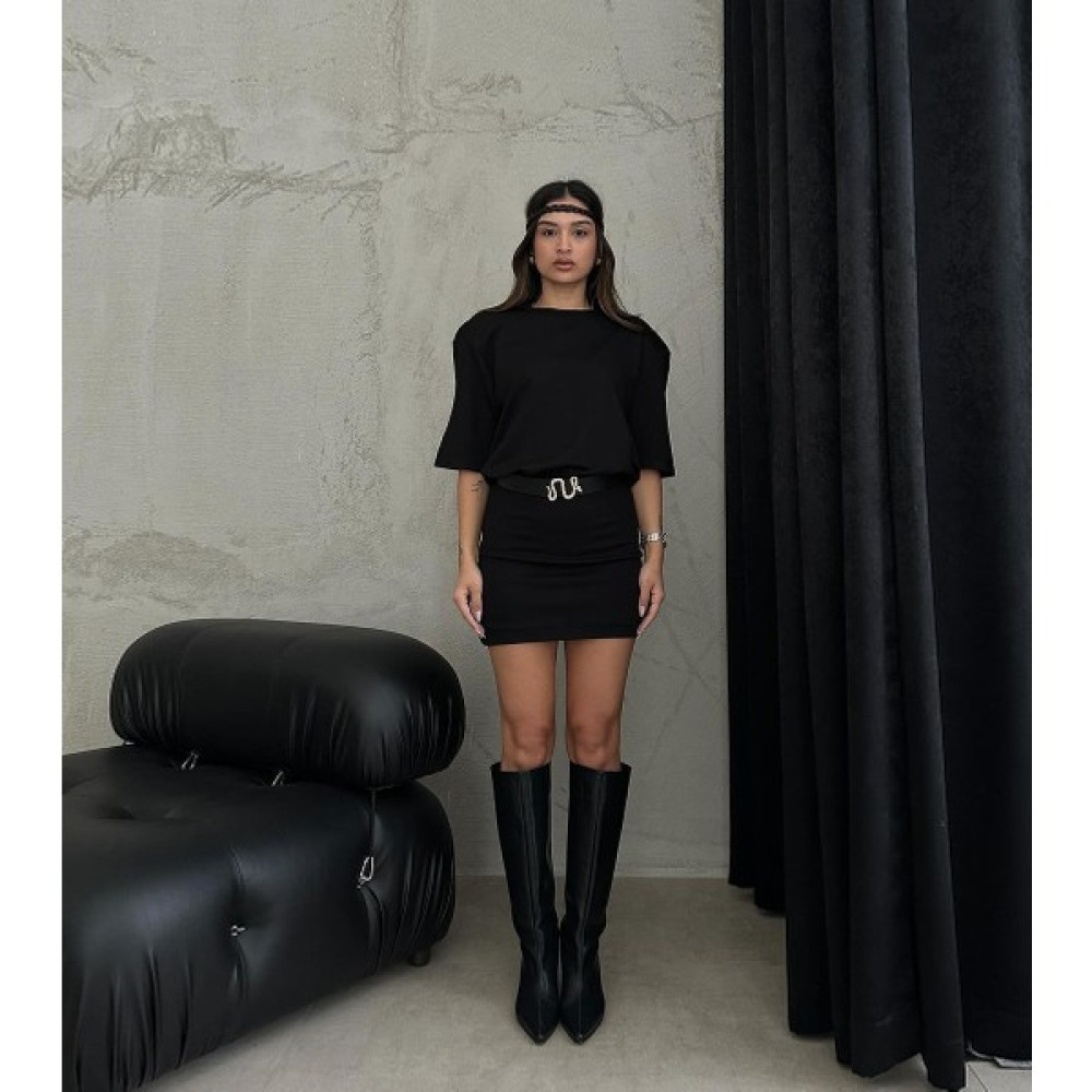 Bakap Fashion Vatkalı Tşört Elbise Elbise Fiyatı
