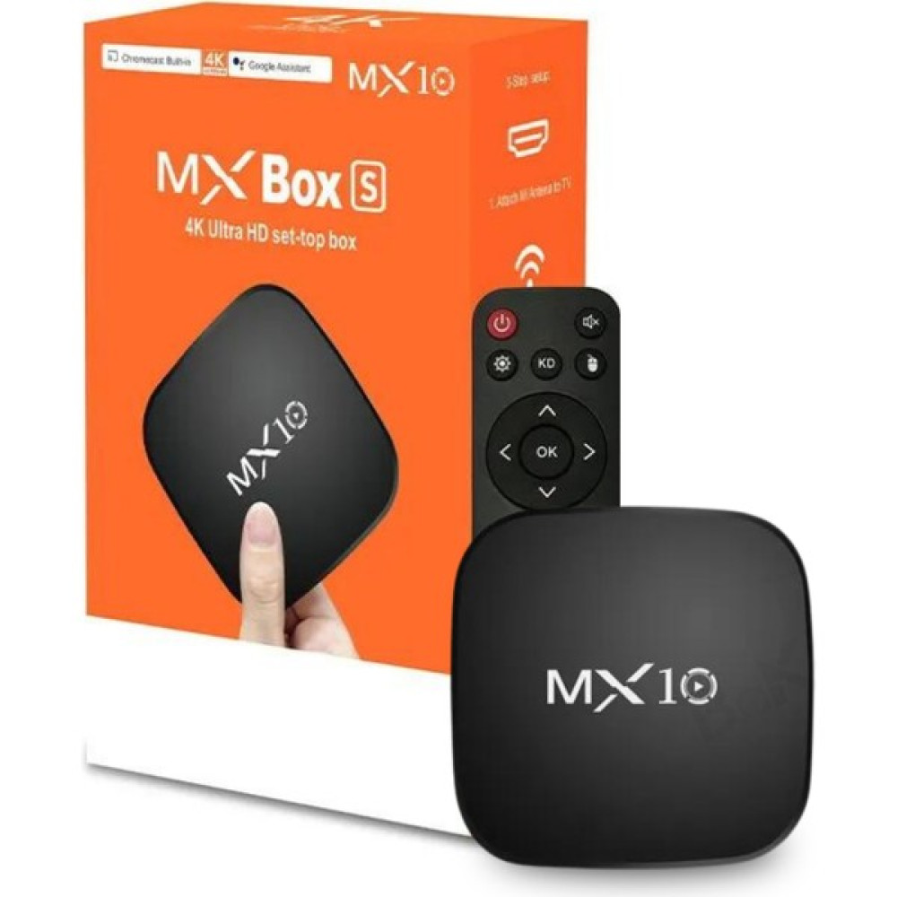 Bakeey MX10 8gb 4K Android Tv Box Medya Oynatıcı Android 7.1 Tv Box Tv Stick Medya Oynatıcı Smart Tv Wifi Ev Sinema Receiverları Fiyatı