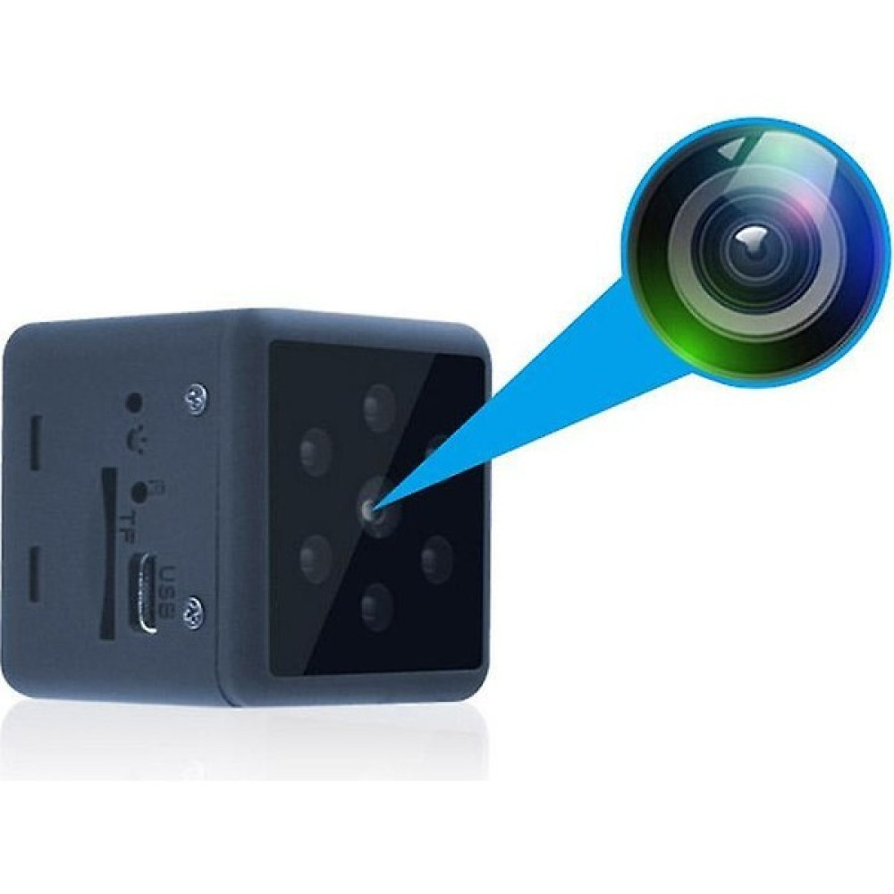 Bakeey Spor Kamera Full-Hd 1080 P Kızılötesi Gece Görüş Kamera Mikro Kameralar Dvr Hareket Mini Cam - Siyah Dijital Video Kameralar Fiyatı