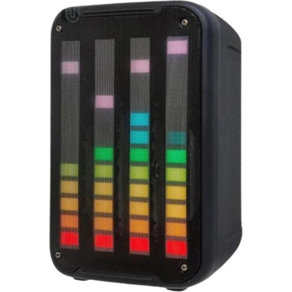Bakeey Taşınabilir Bluetooth Karaoke Hoparlör Rgb Işıklı Mikrofonlu Amfi Hoparlör Android - Iphone Uyumlu - Siyah Bluetooth Hoparlör Fiyatı