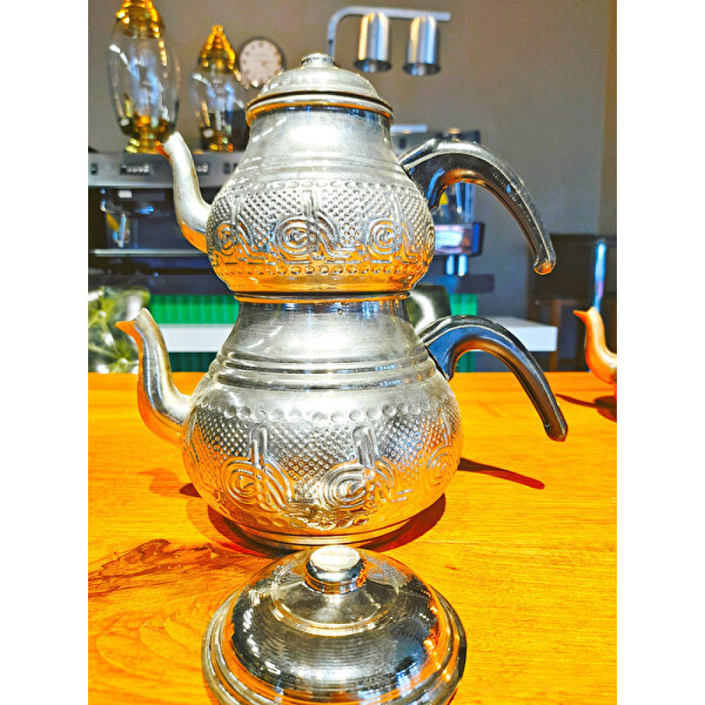 Bakır Dünyası Gümüş Çaydanlık 1,2 Lt Çay / Çaydanlık Setleri Fiyatı