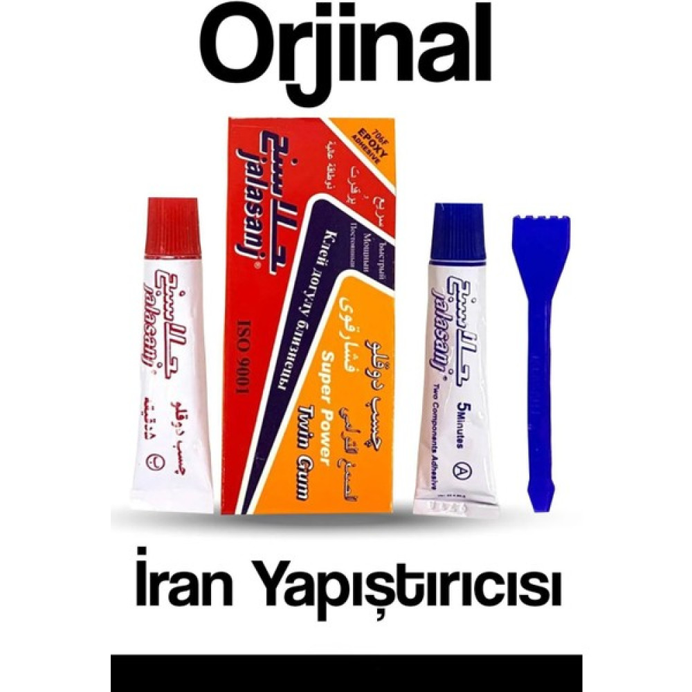 Bakır Hızlı Yapıştırıcı Iran Yapıştırıcı Ikiz Tüp Çelik Plastik Vb Kolay ve Kuvvetli Yapıştırma 24 Adet Nalburiye & Hırdavat Fiyatı