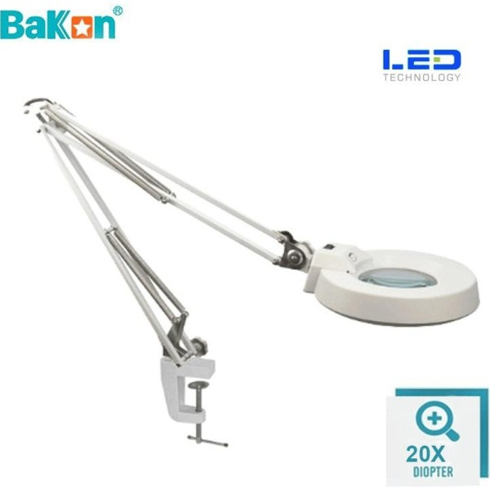 Bakon BK500C LED 20X Akrobat Büyüteç Büyüteç Fiyatı