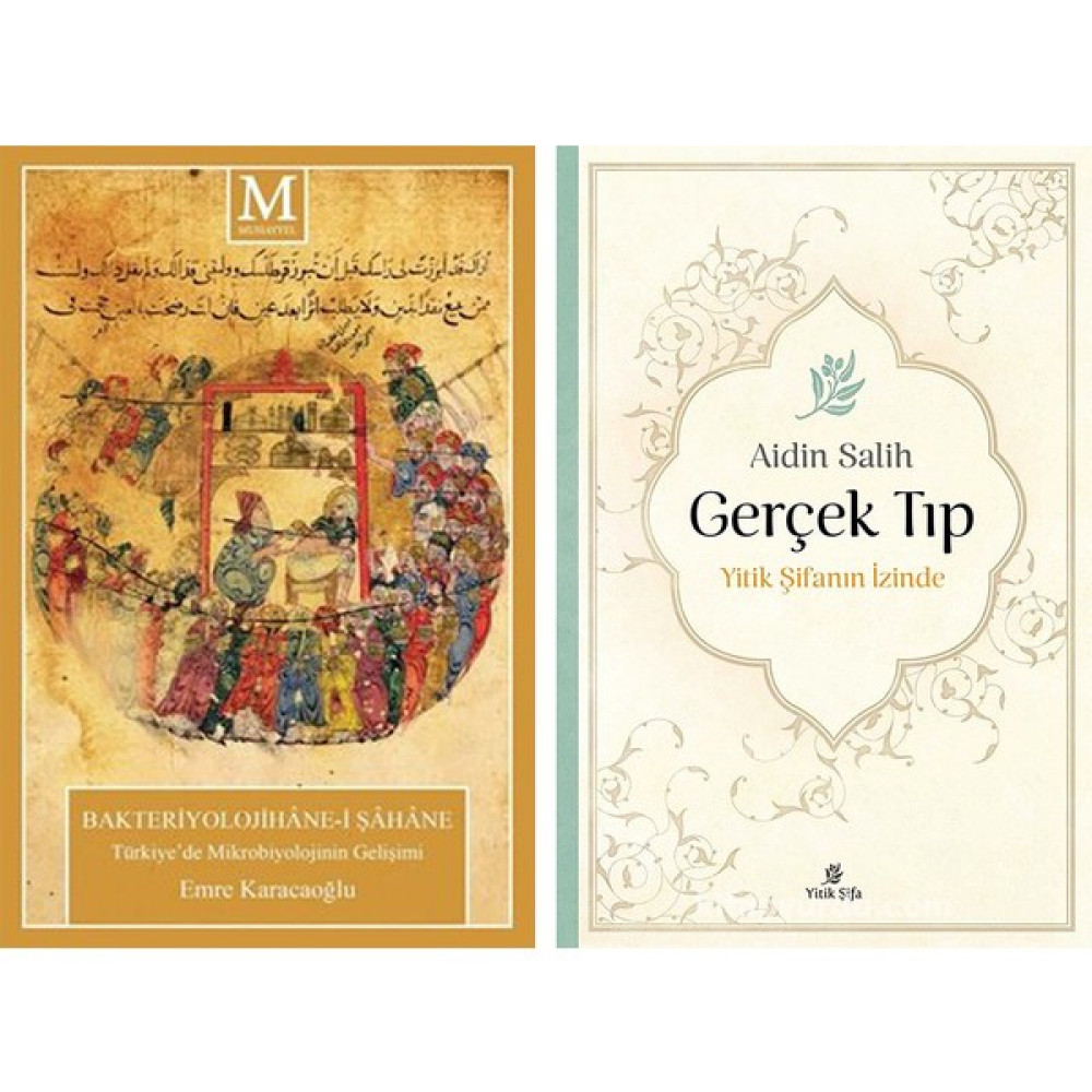 Bakteriyolojihane’i Şahane - Gerçek Tıp (2 Kitap Set) Felsefe Setleri Fiyatı