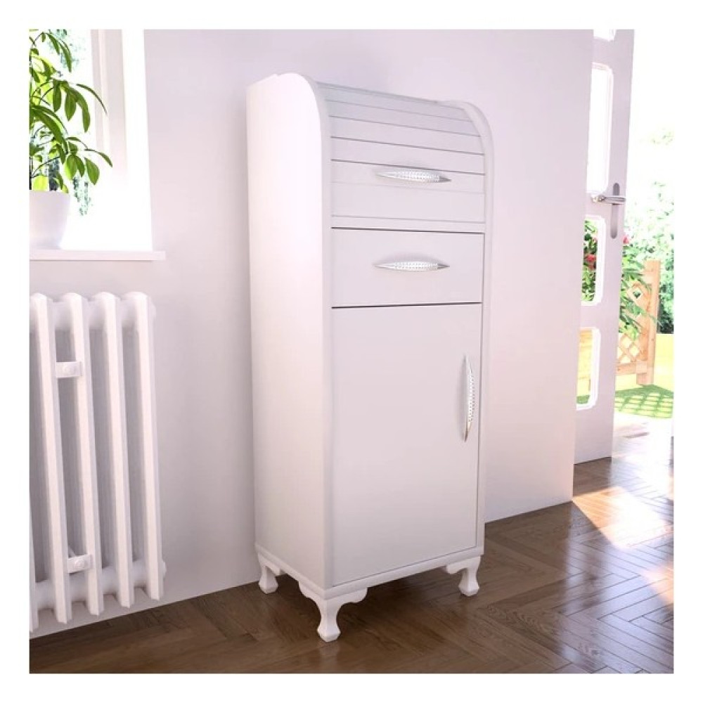 Baku Home Bakuhome Çok Amaçlı Ekmeklik ve Kiler Dolabı - Beyaz Gardrop & Dolap Fiyatı