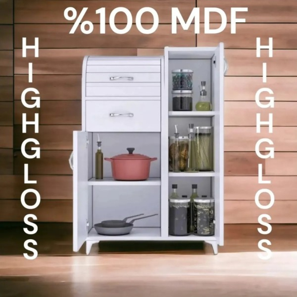 Baku Home Mdf Ekmeklik Dolabı Kiler Dolabı Çok Amaçlı Multi Dolap Mutfak Dolabı / Mobilyası Fiyatı