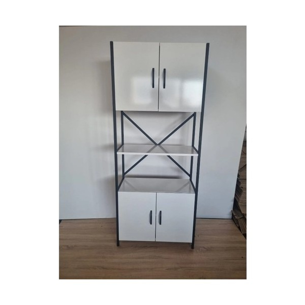 Baku Home Mutfak Kiler Dolabı Banyo Dolabı Çok Amaçlı Dolap - Beyaz Mutfak Dolabı / Mobilyası Fiyatı