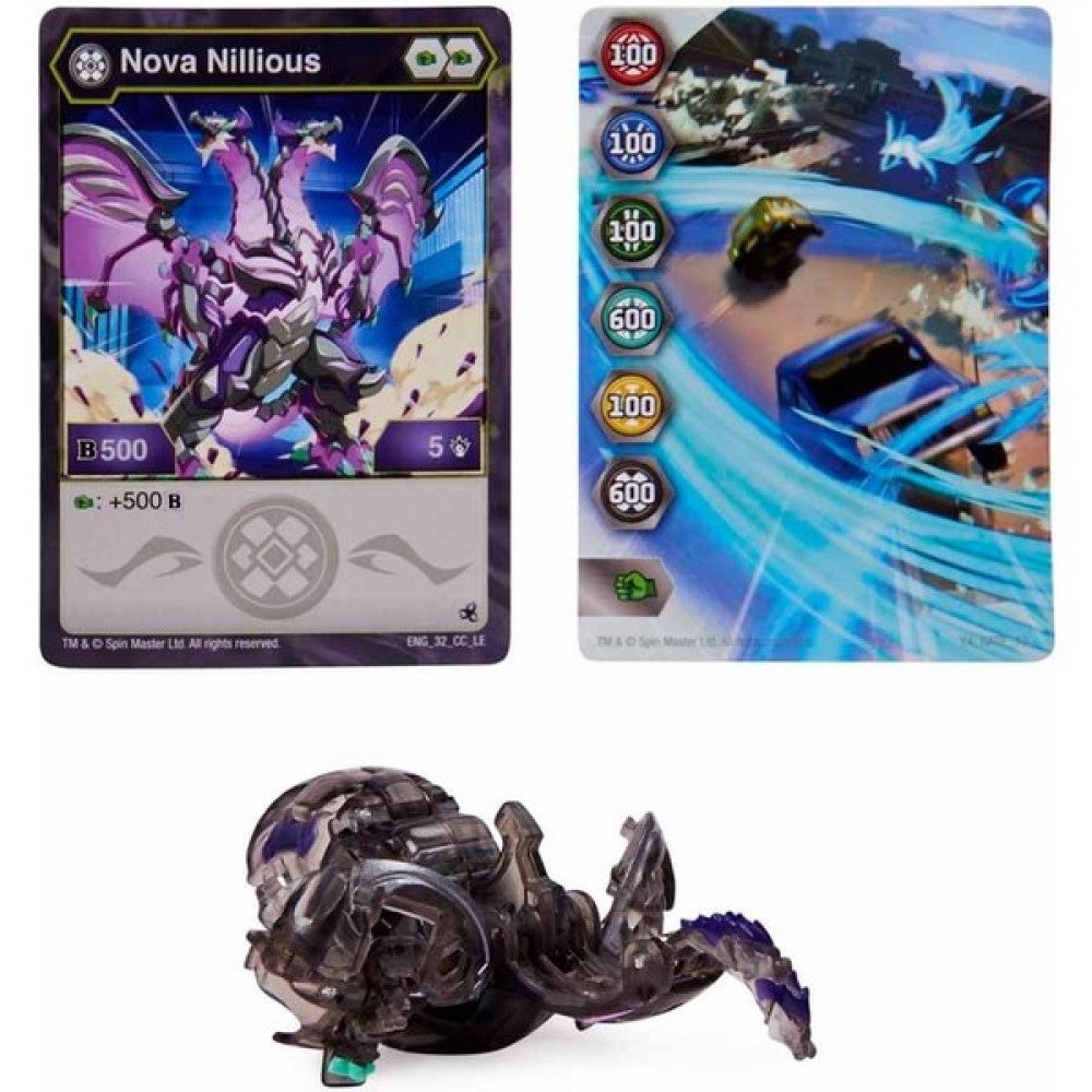 Bakugan Legends Nova Bakugan - Nillious Mor - Tırtıl Mavi Oto Boyaları Fiyatı