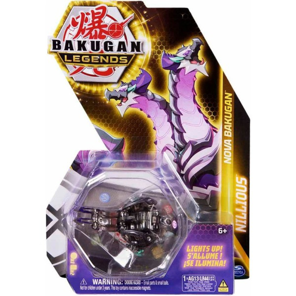 Bakugan Legends Nova Bakugan Parıltılı Mor Nillious 6065724 Oyun Seti Fiyatı