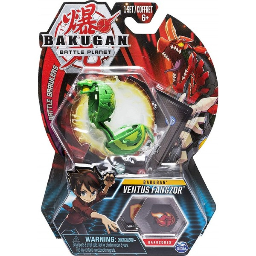 Bakugan Ventus Fangzor Tekli Figür 20103987 - Siyah Oyuncak Fiyatı