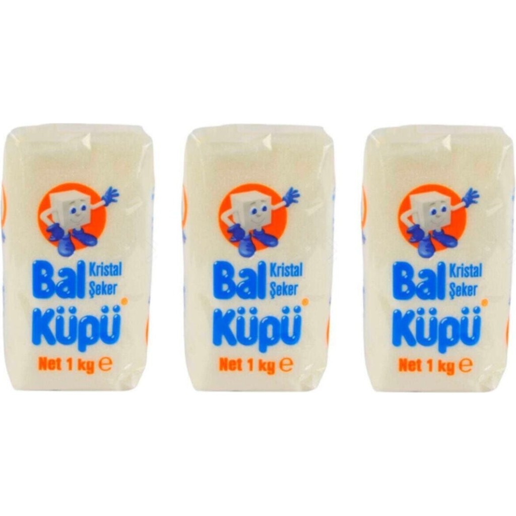 Bal Küpü Toz Şeker 1 kg*3 Adet Toz ve Küp Şeker Fiyatı